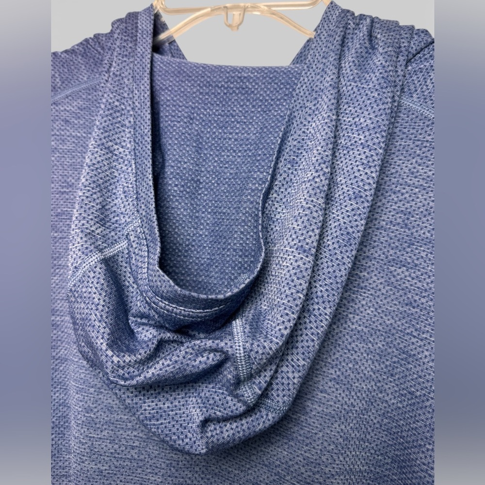 Lululemon Metal Vent Tech Hoodie Men XXL Blue Athletic Pullover - Picture 6 of 9